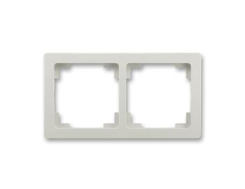 Rmeek dvojnsobn, pro vodorovnou i svislou mont ABB Swing 3901J-A00020 S1 - svtle ed