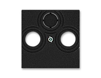 Kryt zsuvky televizn, rozhlasov (a satelitn) ABB Levit 5011H-A00300 63 - onyx