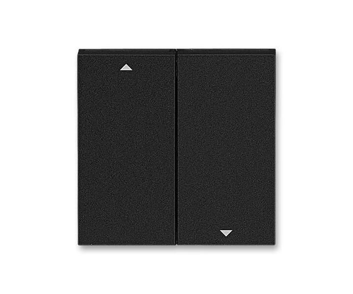 Kryt spnae aluziovho kolbkovho, dlen, s potiskem ABB Levit 3559H-A00662 63 - onyx/kouov ern