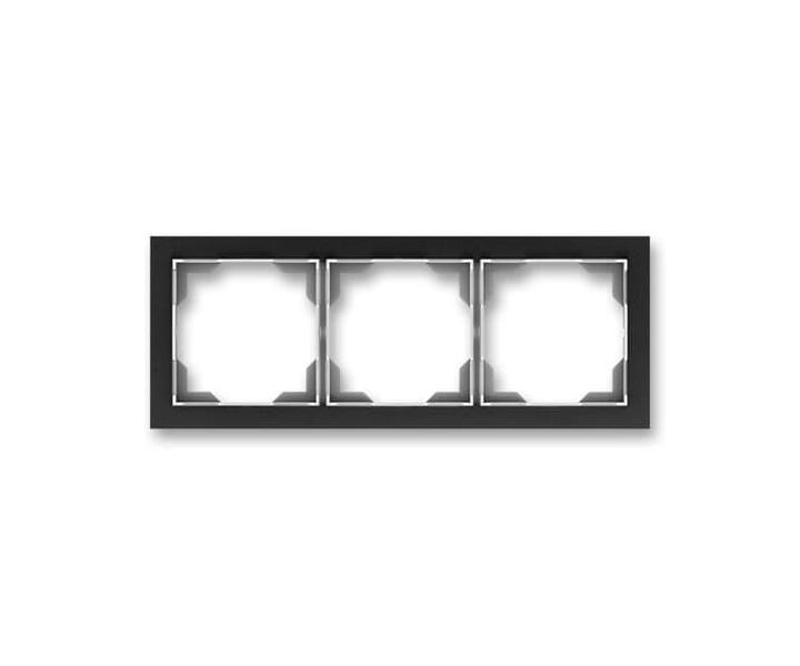 Rmeek trojnsobn, pro vodorovnou i svislou mont ABB Neo 3901M-A00130 37 - onyx