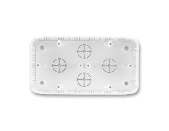 Krabice pro litov rozvod, dvojnsobn, vodorovn Kopos LK 80X28 2T_HB - bl