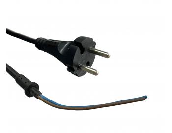 Flexo PVC ra 862071-1-2/2.20, 2x0,75, rovn vidlice, ern - 2,20 m