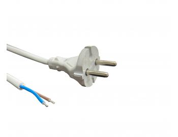 Flexo PVC ra 862071-2-1/2.2, 2x0,75, cn, rovn vidlice, ed - 2,20 m