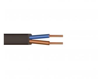Kabel H03VVH2-F 2x0,75, ploch - ern