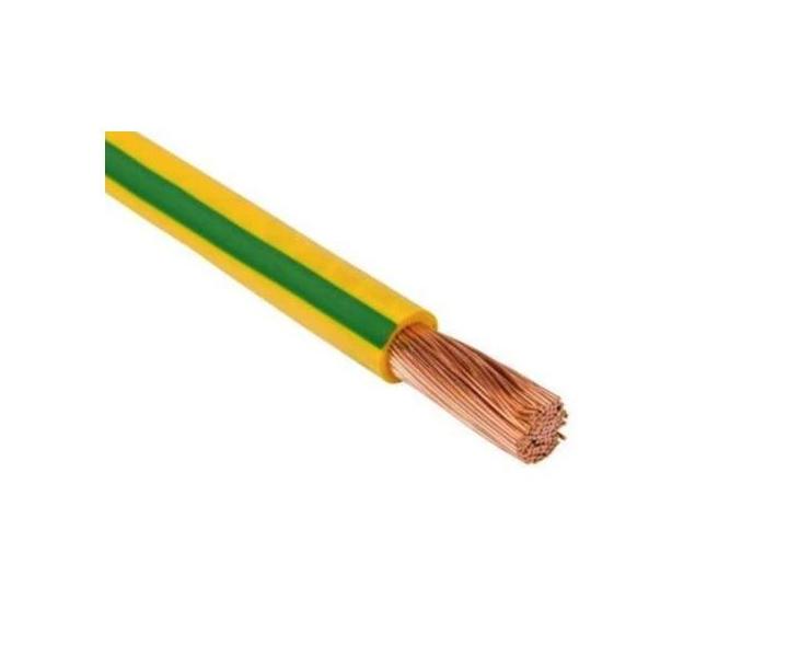 Vodi CYA H07V-K 10 Prysmian, zeleno lut - 1 metr