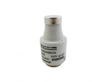 Pojistkov vloka Mersen C214063, velikost DIII, gG, 35AT, 500V - ern
