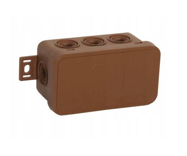 Rozboovac krabice IP54 U.H.TED, V8 , 80x45x41mm, elastick, hnd