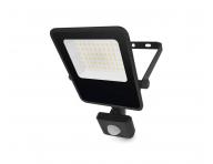 LED reflektor s pohybovm idlem Emos Visio ZS2933, IP54, 30 W, ern - neutrln bl