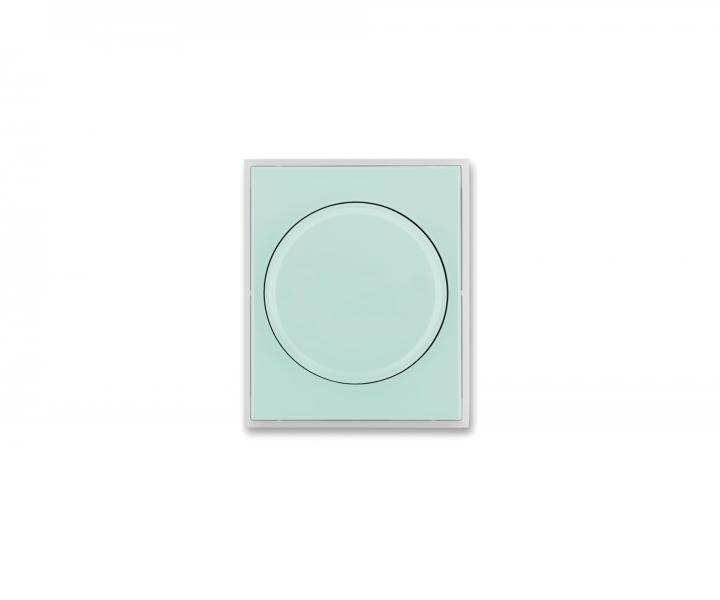 Kryt stm�va�e s oto�n�m ovl�d�n�m ABB Element-Time 3294E-A00124 22, doutnavka - ag�ve/ledov� b�l�