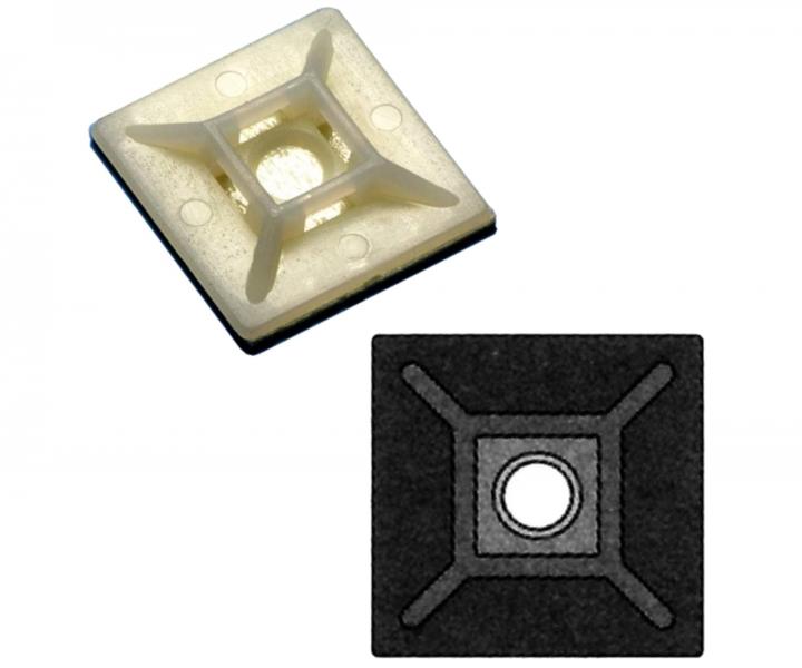Samolepic pchytka pro stahovac psek prodn Wapro M-AS-28 28,6x28,6 mm - 100 ks
