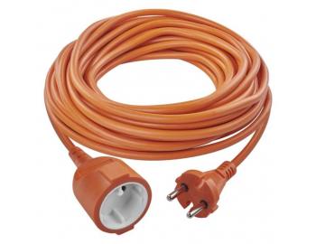 Dvouilov pohybliv pvod 20 m / 1 zsuvka / oranov / PVC / 230 V / 1,5 mm2 Emos P01320R
