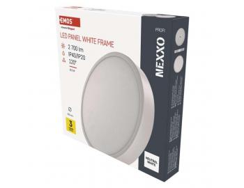 LED pisazen svtidlo NEXXO, kruhov, bl, 28,5W, neutrln bl Emos ZM5155