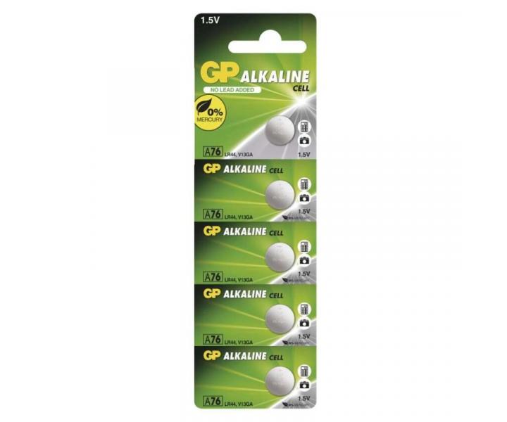 Alkalick knoflkov baterie GP A76F (LR44) - 1ks
