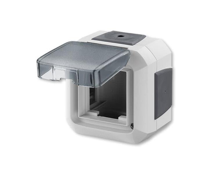 Krabice nstnn pro pstroje 45x45, s vkem, pro prb. mont., IP54 ABB Variant 3903N-C06541 S - ed