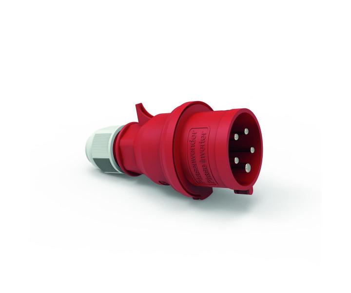 Vidlice se zmnou fze 16A 5p 400V IP44 6h Quick-Connect Bals 225