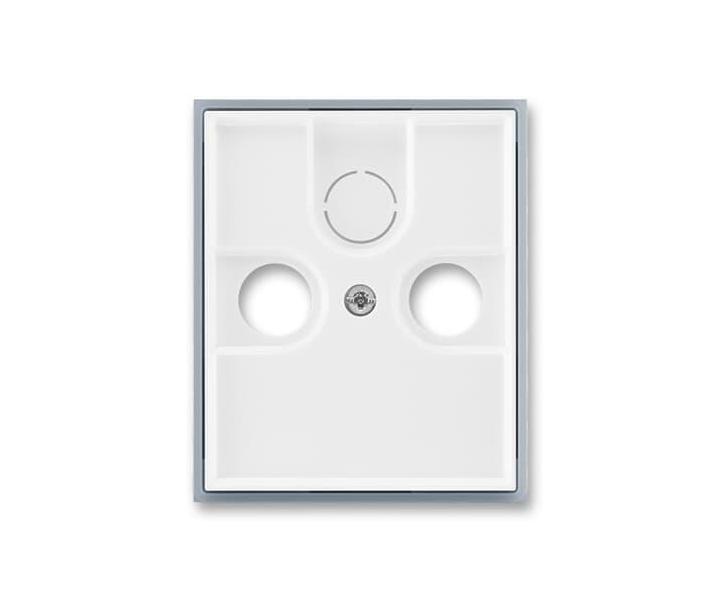 Kryt zsuvky televizn, rozhlasov (a satelitn) ABB Element 5011E-A00300 04 - bl/ledov ed