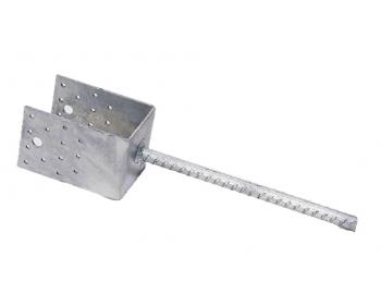 Kotevn patka do betonu U 80x80x120mm, M16, zinek
