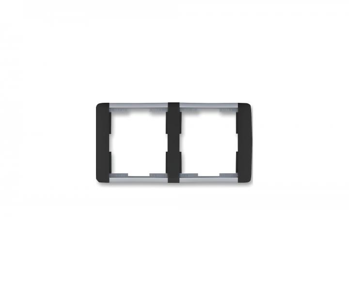 Rmeek dvojnsobn vodorovn ABB Element-Time 3901E-A00120 05 - ern / ledov ed