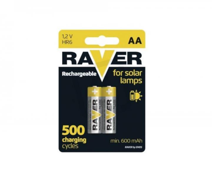 Nabjec baterie do solrnch lamp Raver Solar AA (HR6) 600mAh - 1 ks