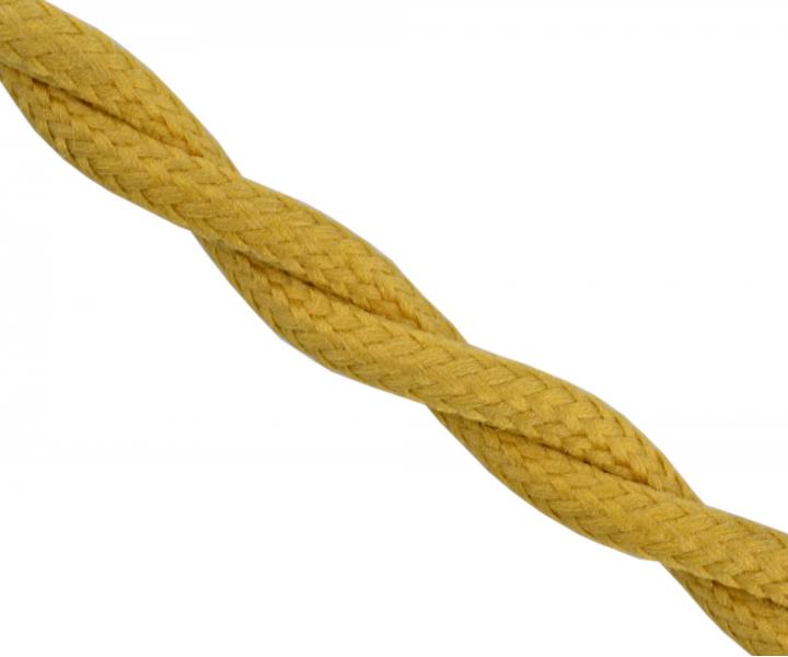 Kabel spltan 2x0,5 Precon, opeden jednotliv vodie, zlat