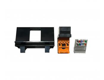 Nosn maska zsuvky s konektory ABB 5014E-A03517, E, F, 2x RJ45-8