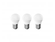 LED rovka Emos Classic Mini Globe ZQ6E21.3, E27, 4,2 W (40W), tepl bl - 1 ks