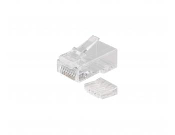 Konektor pro UTP Emos RJ45 - prhledn