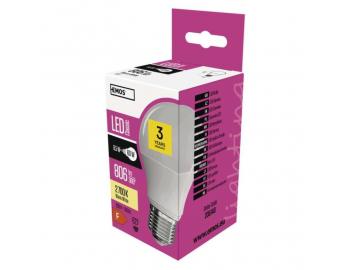 LED rovka Classic A60 / E27 / 8,5 W (60 W) / 806 lm / tepl bl Emos ZQ5140