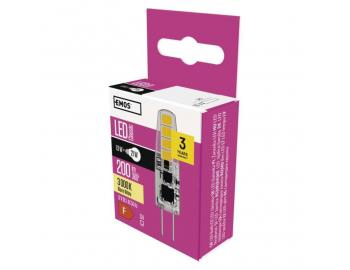 LED rovka Classic JC / G4 / 1,9 W (21 W) / 200 lm / tepl bl Emos ZQ8620