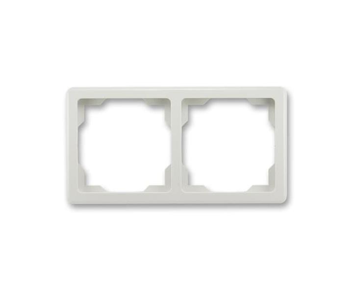 Rmeek dvojnsobn, pro vodorovnou i svislou mont ABB Swing 3901G-A00020 S1 - svtle ed