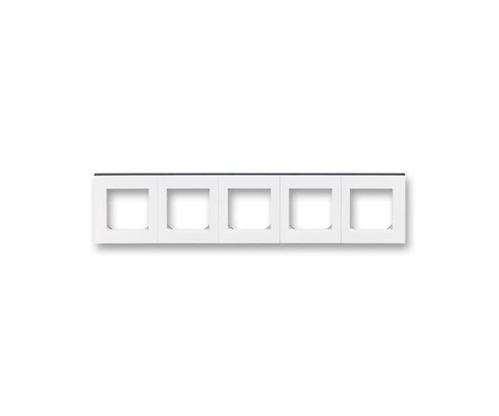 Rmeek ptinsobn, pro vodorovnou i svislou mont ABB Levit 3901H-A05050 62 - bl/kouov ern