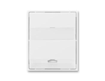 Kryt zsuvky telefonn, jednonsobn (pro pstroj 5013U) ABB Element 5013E-A00213 03 - bl/bl