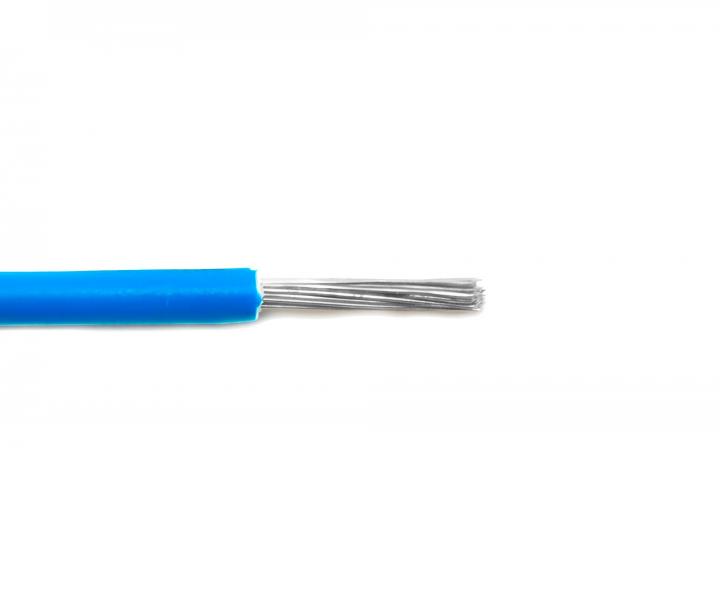 Vodi silikonov V07S-K 1,5 NKT, svtle modr - 1 m