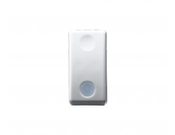 Modul tlatka s vymnitelnou neutrln okou Gewiss System GW20577, IP41, 1 modul, 16 AX - bl