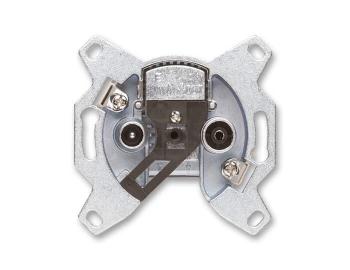 Pstroj zsuvky TV+R, koncov (typ EU 3503) ABB 5011-A3503