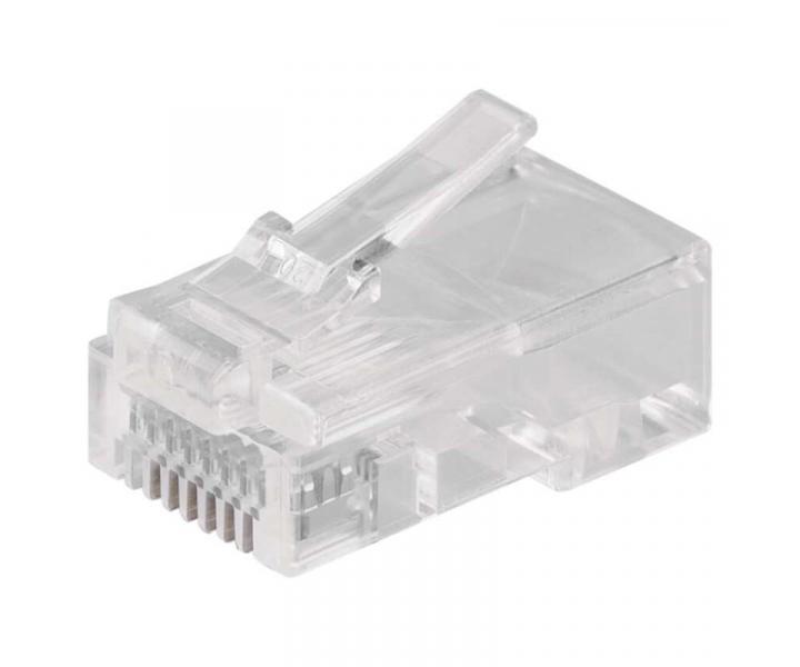 Konektor pro UTP kabel (drt), prhledn Emos K0102