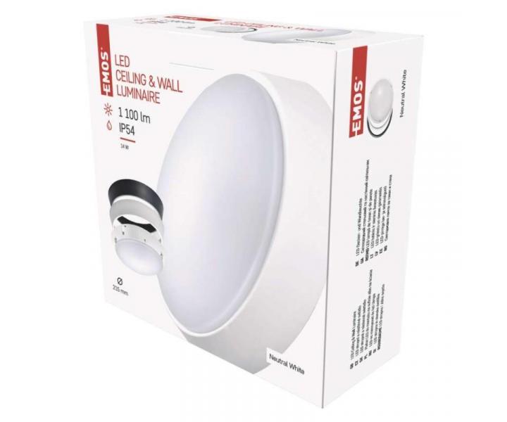LED pisazen svtidlo ZURI, kruhov /b 14W neutrln bl Emos ZM3230