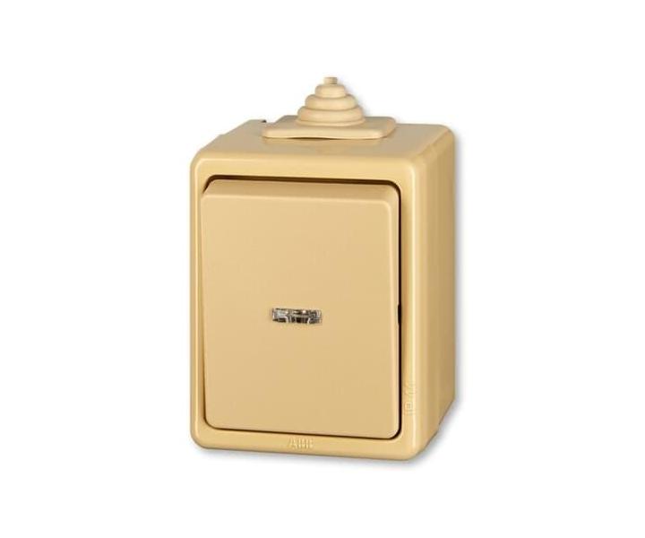 Pepna stdav, s irm przorem, se svorkou N, azen 6SSo, IP44 ABB Praktik 3553-25922 D - bov