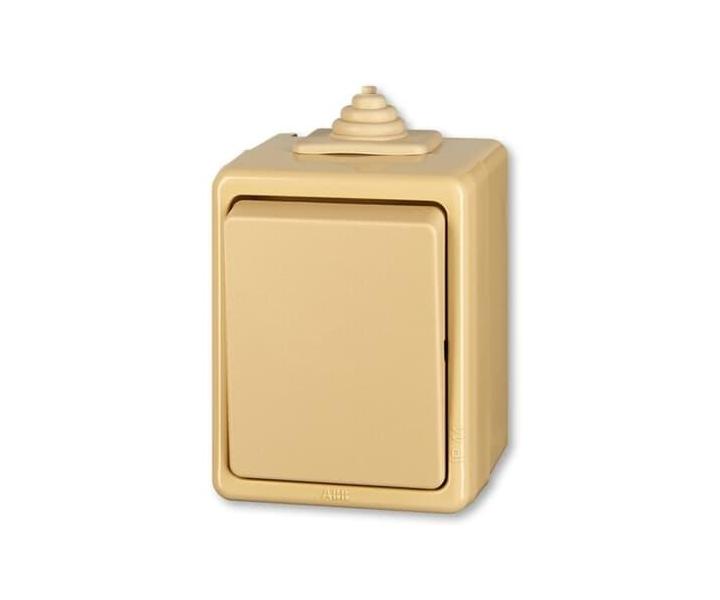 Ovlda zapnac, azen 1/0, IP44 ABB Praktik 3553-80929 D - bov