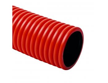Ohebn dvoupl᚝ov korugovan bezhalogenov chrnika Kopoflex pr. 40 mm, erven Kopos KF 09040_BB - 1 metr