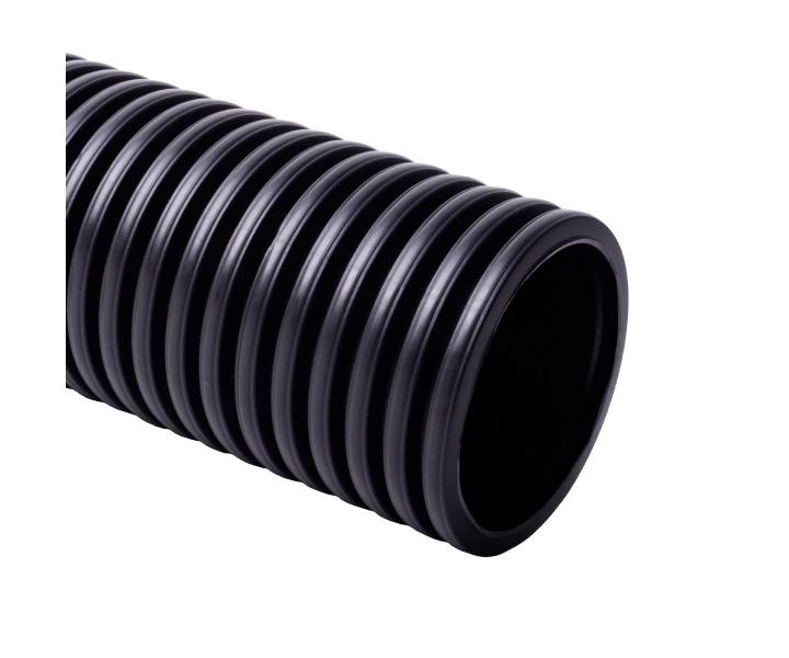 Ohebn dvoupl᚝ov korugovan bezhalogenov UV stabiln chrnika Kopoflex pr. 110 mm, ern Kopos KF 09110_UVFA - 1 metr