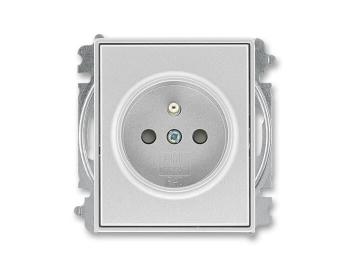 Zsuvka jednonsobn, chrnn, s clonkami, bezroubov svorky ABB Time 5519E-A02357 08 - titanov