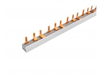 Propojovac� li�ta HONI S-3L-210-10, 3 f�ze, 63 A, rozte� 15 mm, kol�k/jaz��ek - 22 cm