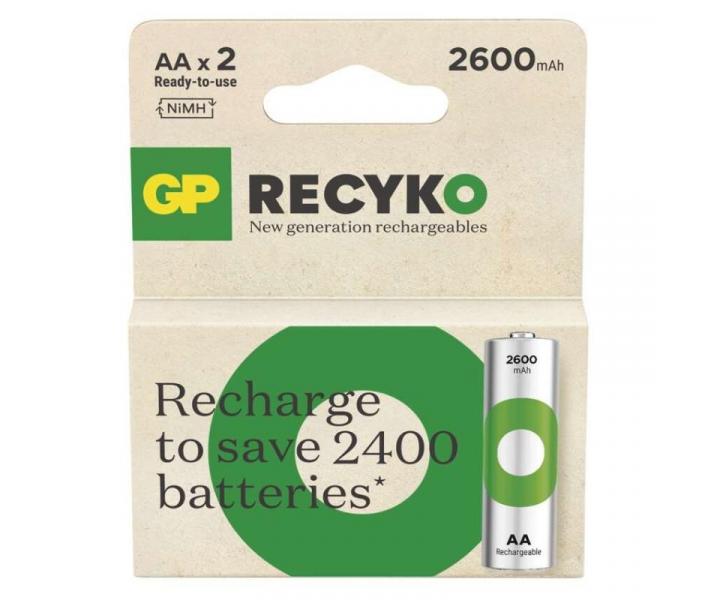 Nabjec baterie GP ReCyko 2600 AA (HR6) - 1ks
