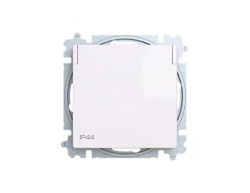 Zsuvka jednonsobn, s clonkami, s vkem, IP44 ABB Zoni 6619T-A06995 500 - bl