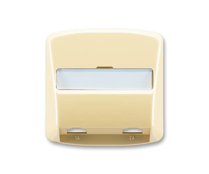 Kryt zsuvky telefonn, dvojnsobn (pro pstroj 5013U) ABB Tango 5013A-A00215 D - bov