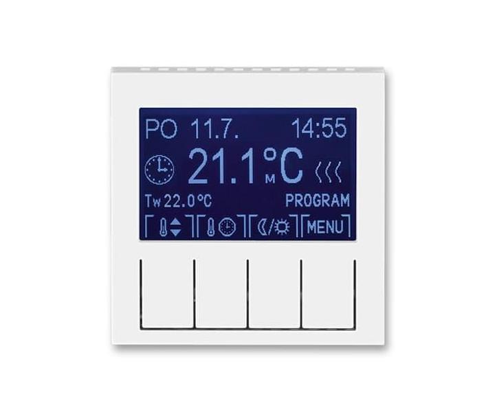 Termostat univerzln programovateln (ovldac jednotka) ABB Levit 3292H-A10301 03 - bl/bl