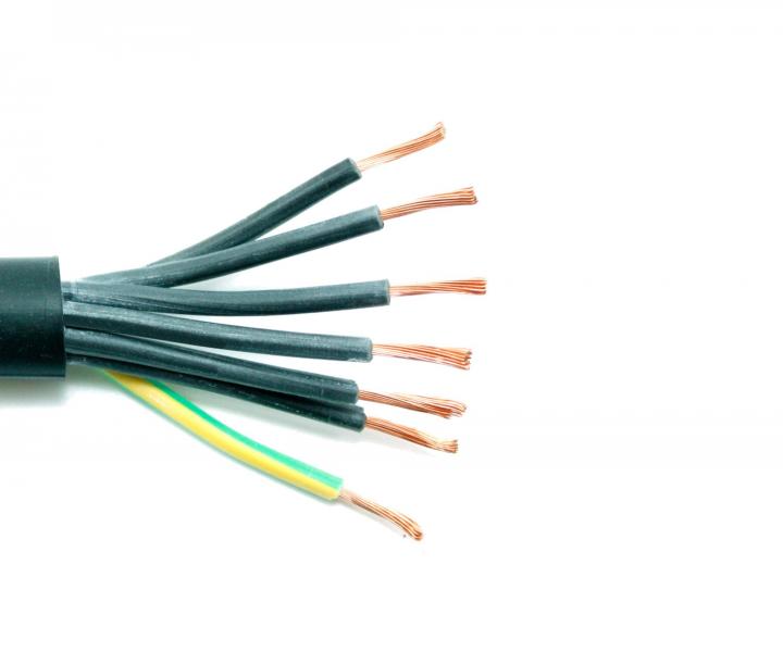 Kabel pry�ov� H07RN-F 7x1,5 ProPS - 1 m