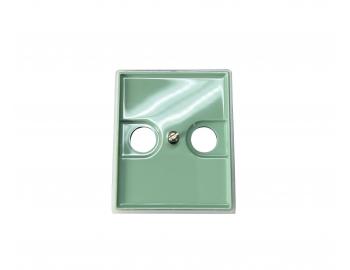 Kryt zsuvky televizn a satelitn ABB Element-Time 5011E-A00200 22 - agve/ledov bl