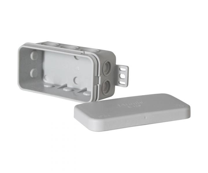 Rozboovac krabice IP54 F-tronic, E126, 85x44x40mm, ed